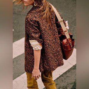 Sezane Will Jacket - Leopard